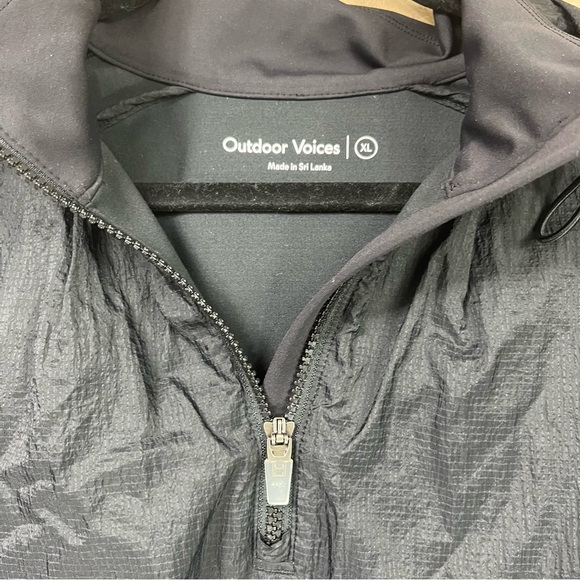 Outdoor Voices FrostKnit Hoodie Quarter zip pullover hoodie jacket. - Picture 7 of 12